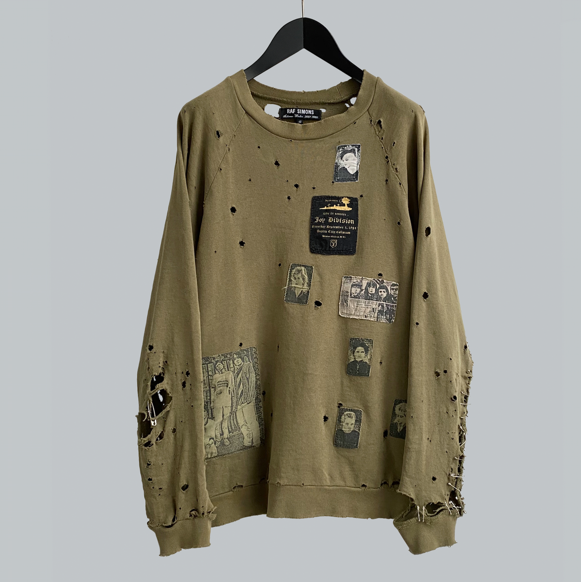 その他 RAF SIMONS FW22 CREWNECK SWEATSHIRT (222-165E_190040099) Raf Simons Women's Parable Crew Sweat in Black Raf Simons