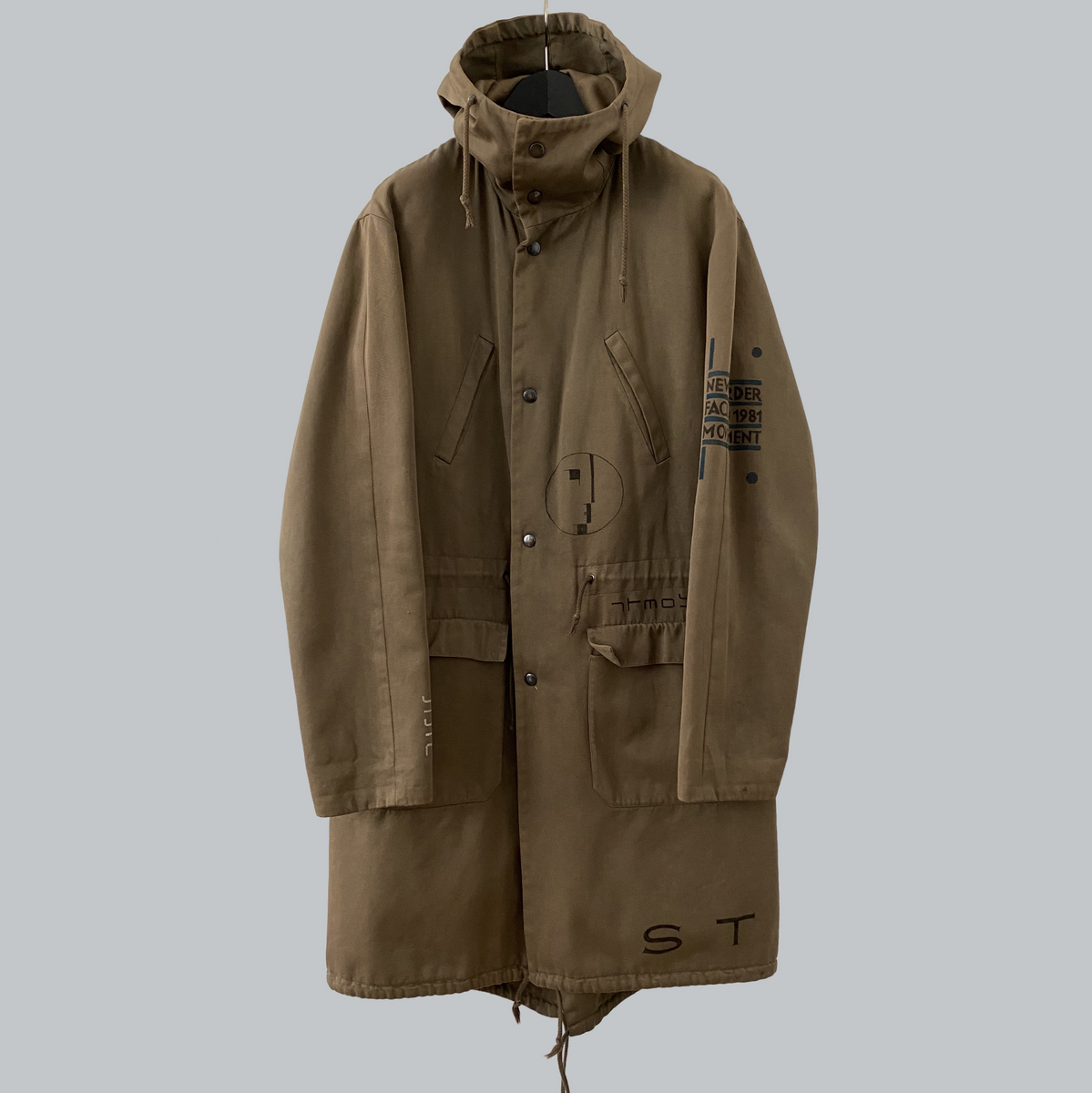 極美品♡ 即完品♡ MARKAWARE R.A.F PARKA ミリタリー MARKA(マーカ) 「SNOW PARKA - recycle 60 40 cloth」フーデッド
