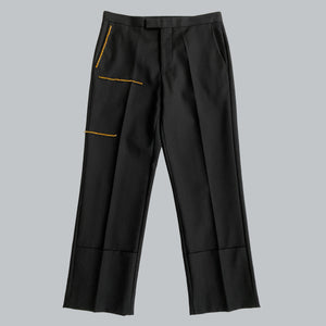 Raf Simons SS 2019 Embellished Turn Up Pants