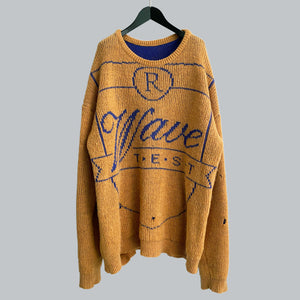 Raf Simons AW 2004-05 “Wave” Oversize Jumper