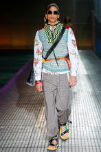 Load image into Gallery viewer, Prada SS 2017 Side Zip Check Pants
