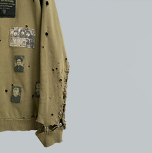 Load image into Gallery viewer, Raf Simons AW 2001-02 “ Riot Riot Riot!&quot; Patched Crewneck Sweater
