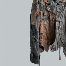 Load image into Gallery viewer, AW 2006 Maison Martin Margiela 0 10 Artisanal Pilot Caps Leather Blouson
