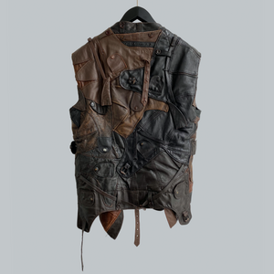 AW 2006 Maison Martin Margiela 0 10 Artisanal Pilot Caps Leather Blouson