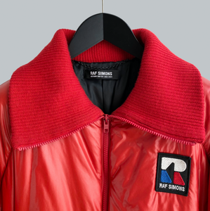 Raf Simons AW 2003-04 "Closer" Red Padded Ski Jacket