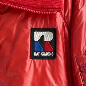 Raf Simons AW 2003-04 "Closer" Red Padded Ski Jacket