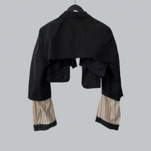 Load image into Gallery viewer, SS 1992 Comme des Garçons Black Cropped Jacket
