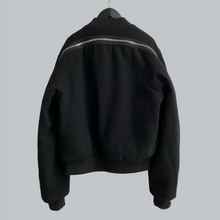 Load image into Gallery viewer, AW 2014 Dries Van Noten Wool Back Zip Bomber
