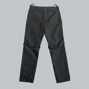 Helmut Lang AW99 Ballistic Nylon 5 Pocket Pants with Bondage Straps