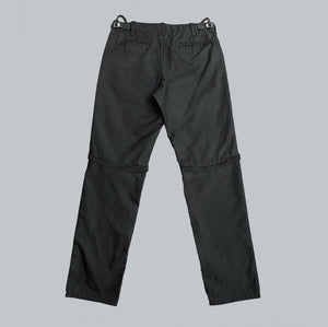Helmut Lang AW99 Ballistic Nylon 5 Pocket Pants with Bondage Straps