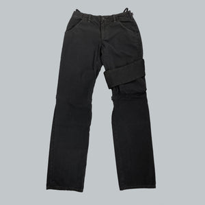 Helmut Lang Black Bondage Pants SS99