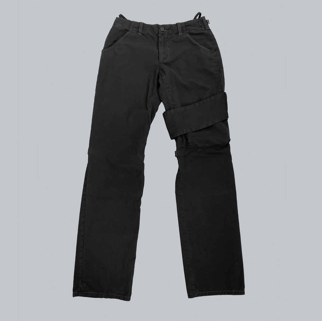 Helmut Lang Black Bondage Pants SS99