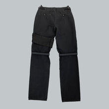 Load image into Gallery viewer, Helmut Lang Black Bondage Pants SS99

