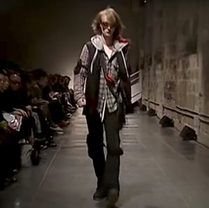 Takahiro Miyashita NUMBER (N)INE Black Hybrid Cargo Pants AW2005