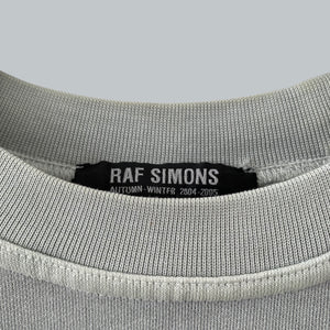Raf Simons AW 2004-05 “Wave Test” Short Sleeves Crewneck Sweater