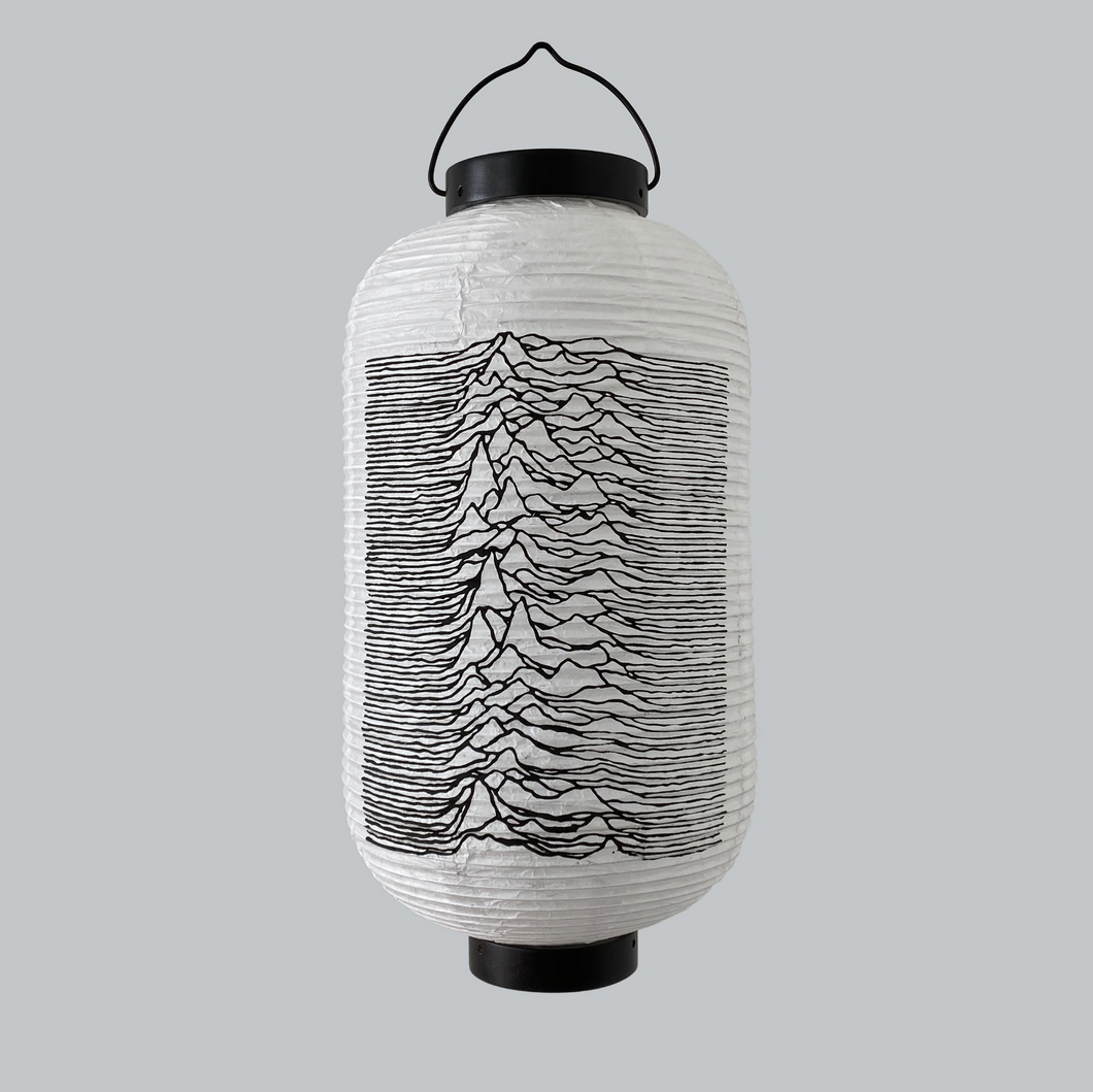 Raf Simons SS 2018-19 ”Unknown Pleasures” Joy Division Lantern